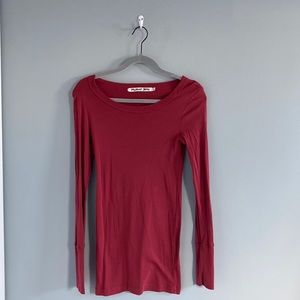 Michael Stars Legacy Raw Edge Long Sleeve